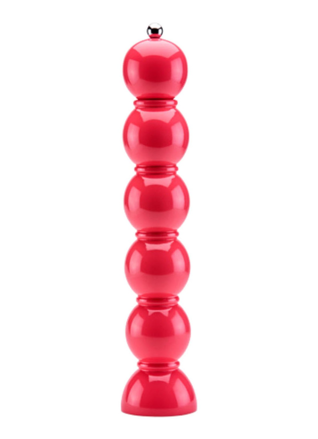 Addison Ross Grande Bobbin peper / zoutmolen 35 cm - voorkant rood