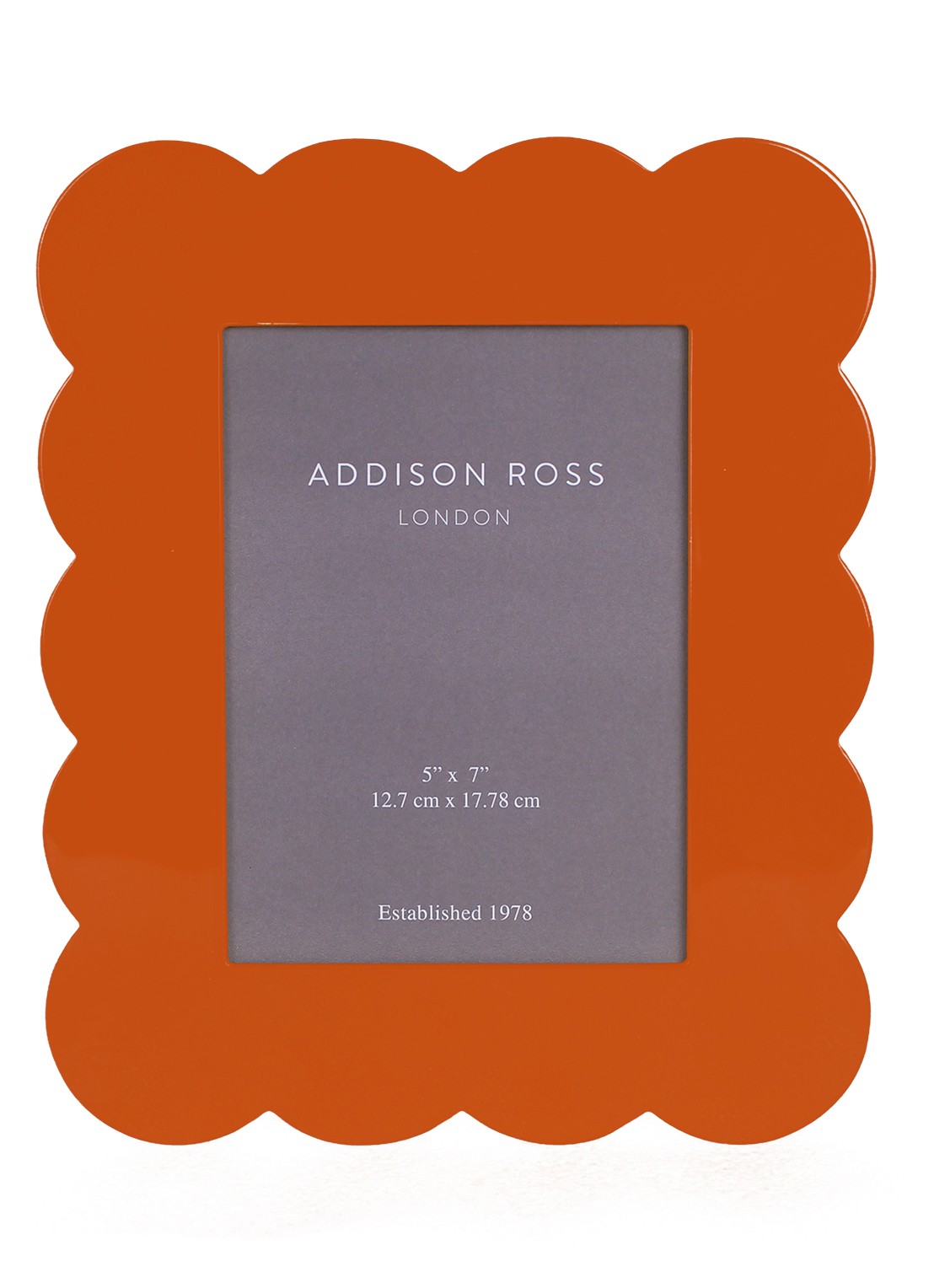 Addison Ross Lacquer fotolijst - voorkant 2 orange