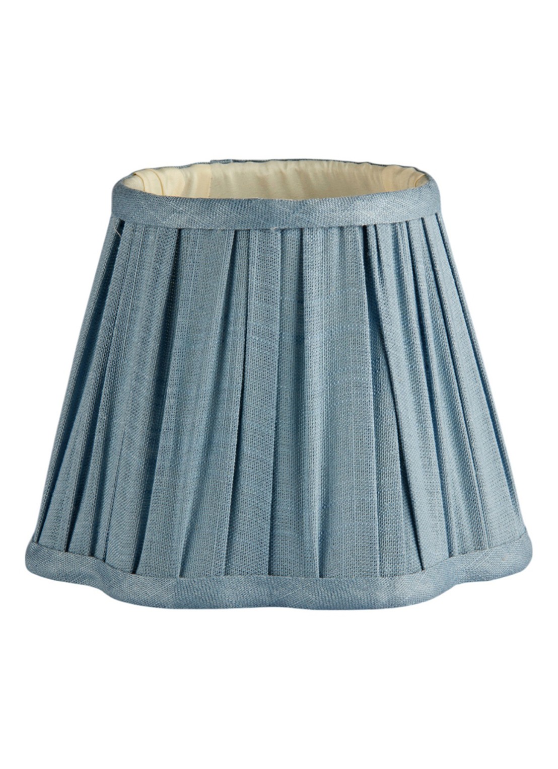Addison Ross Scallop lampenkap 16 cm - voorkant blauw