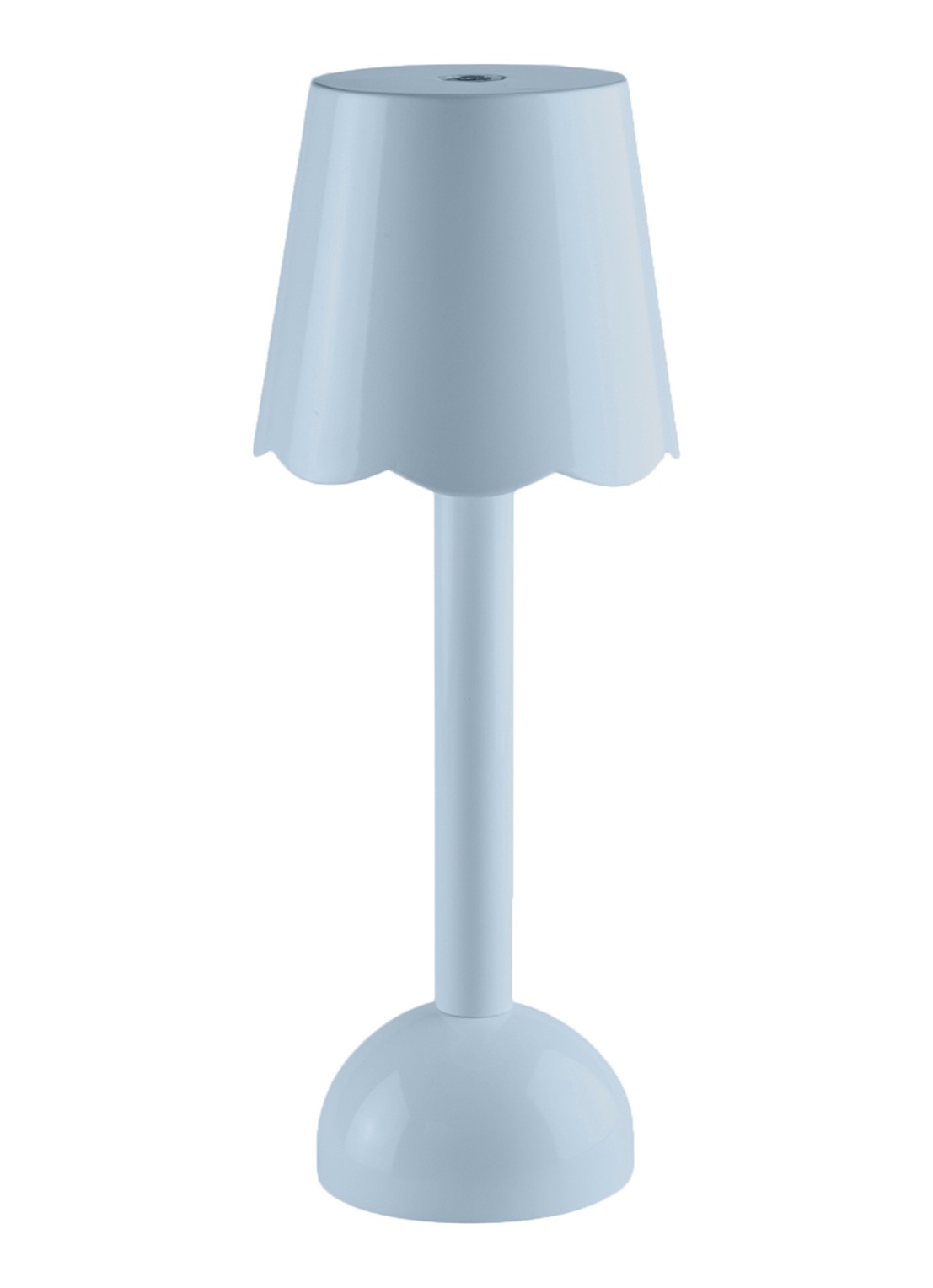 Addison Ross Scallop LED tafellamp 28 cm    - voorkant 2 blauw