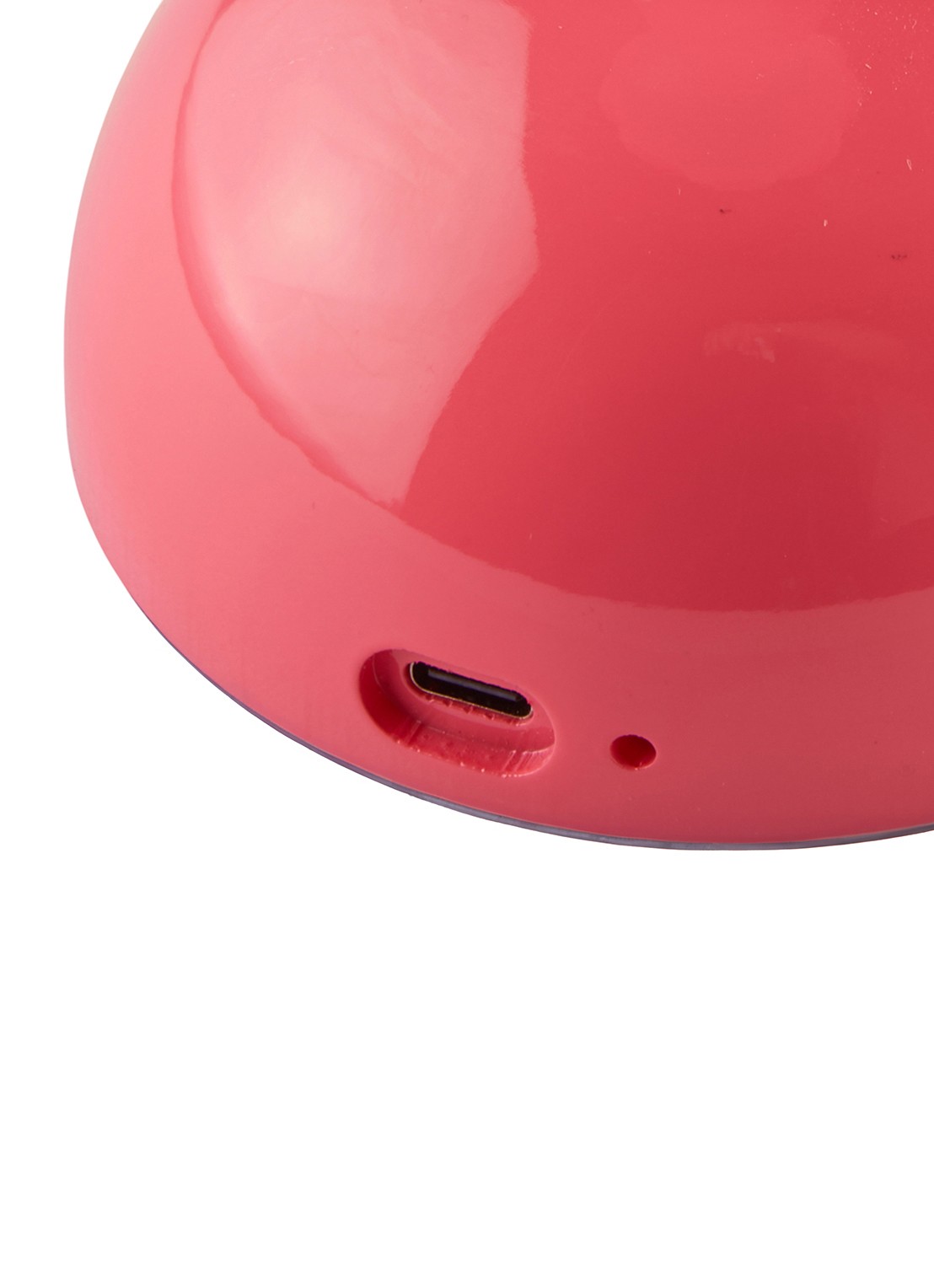 Addison Ross Scallop LED tafellamp 28 cm - achterkant 3 roze