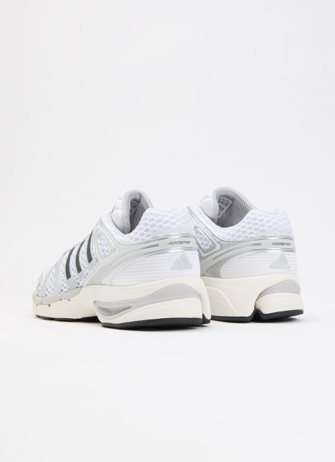 Adidas Adistar Control 5 sneaker met logo  - achterkant 5 zilver
