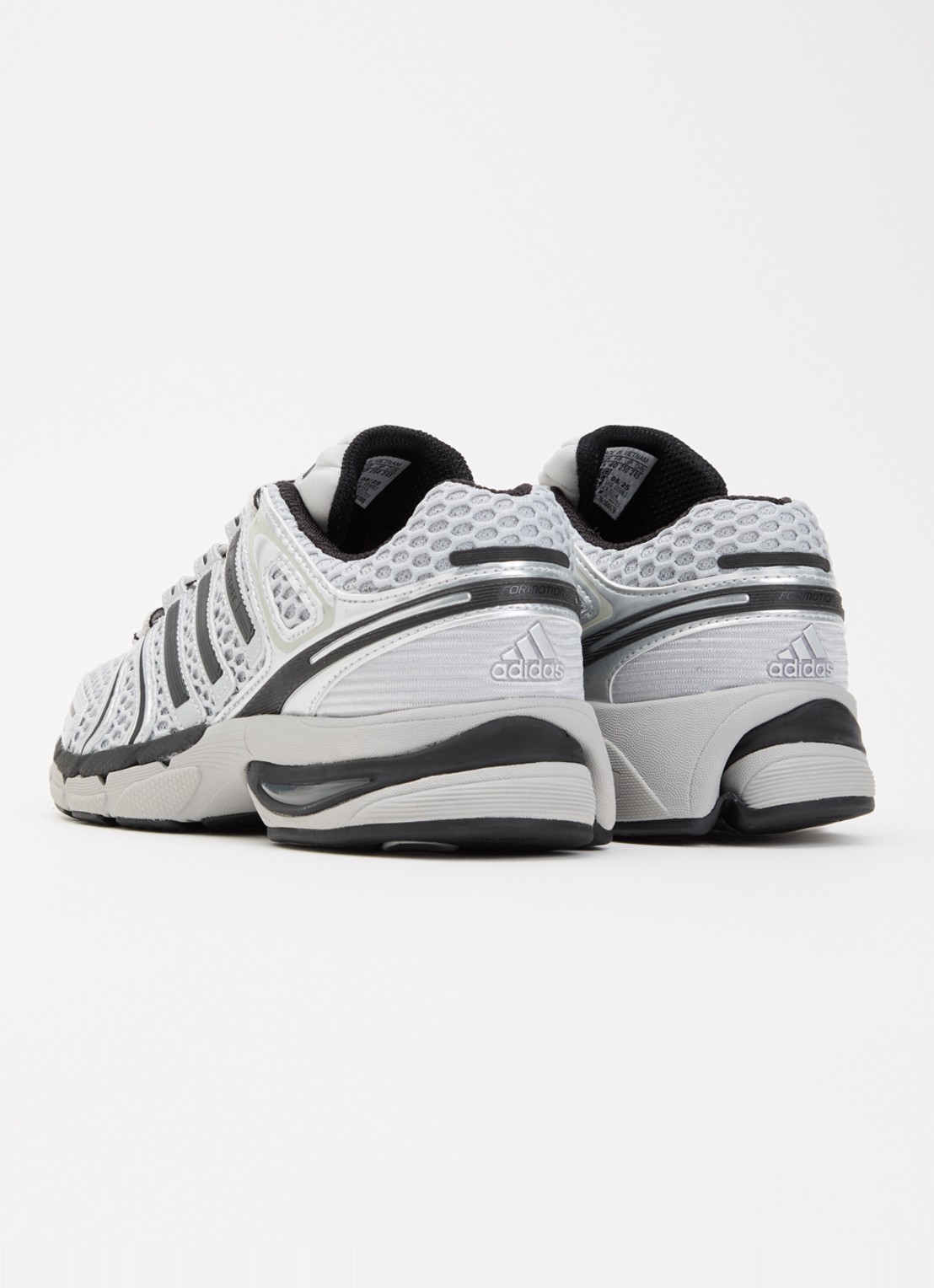 Adidas Adistar Control 5 sneaker met mesh details - achterkant antraciet