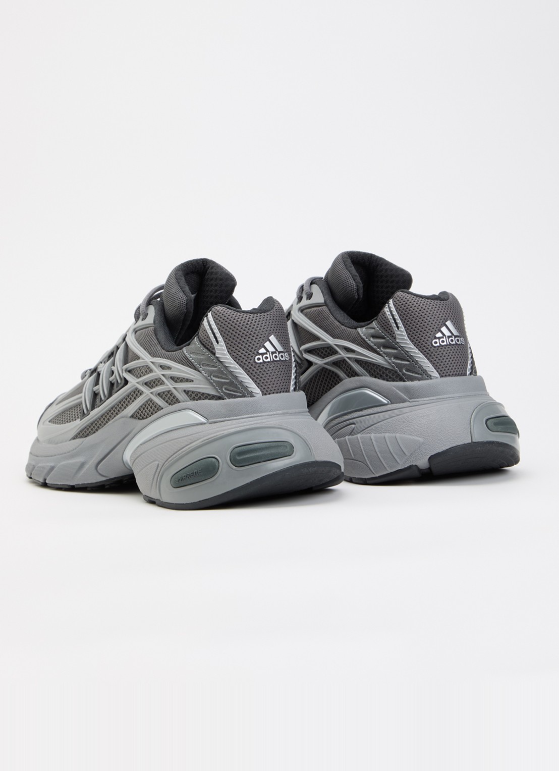 Adidas ADISTAR XLG 2.0 sneaker van mesh - achterkant 5 donkergrijs