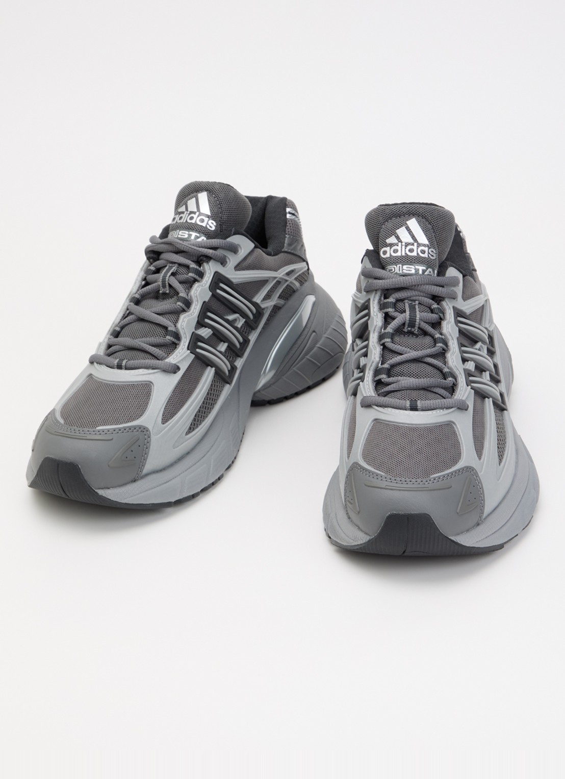Adidas ADISTAR XLG 2.0 sneaker van mesh - detail 2 donkergrijs