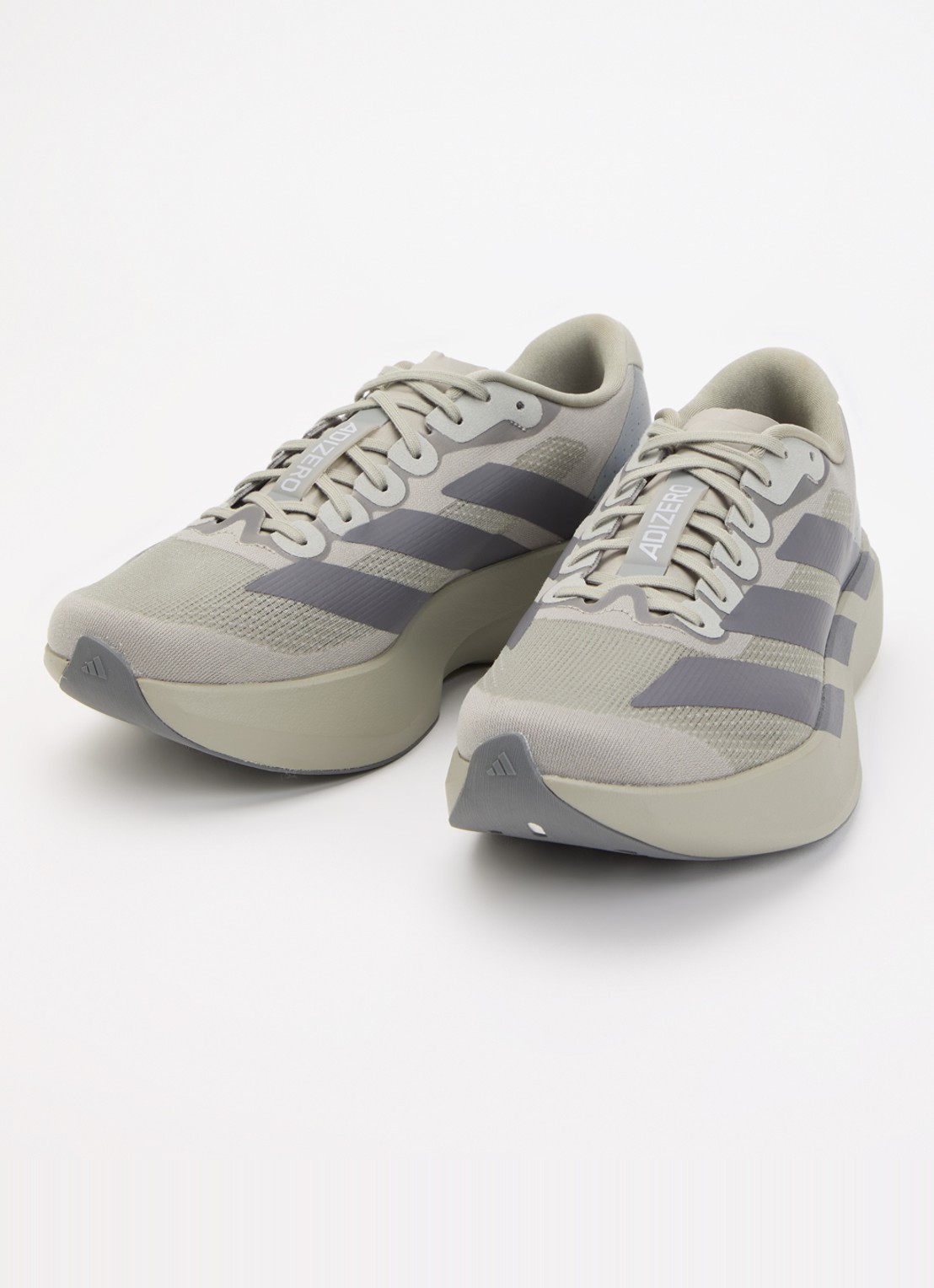 Adidas Adizero Evo SL hardloopschoen met logo  - detail lichtgroen