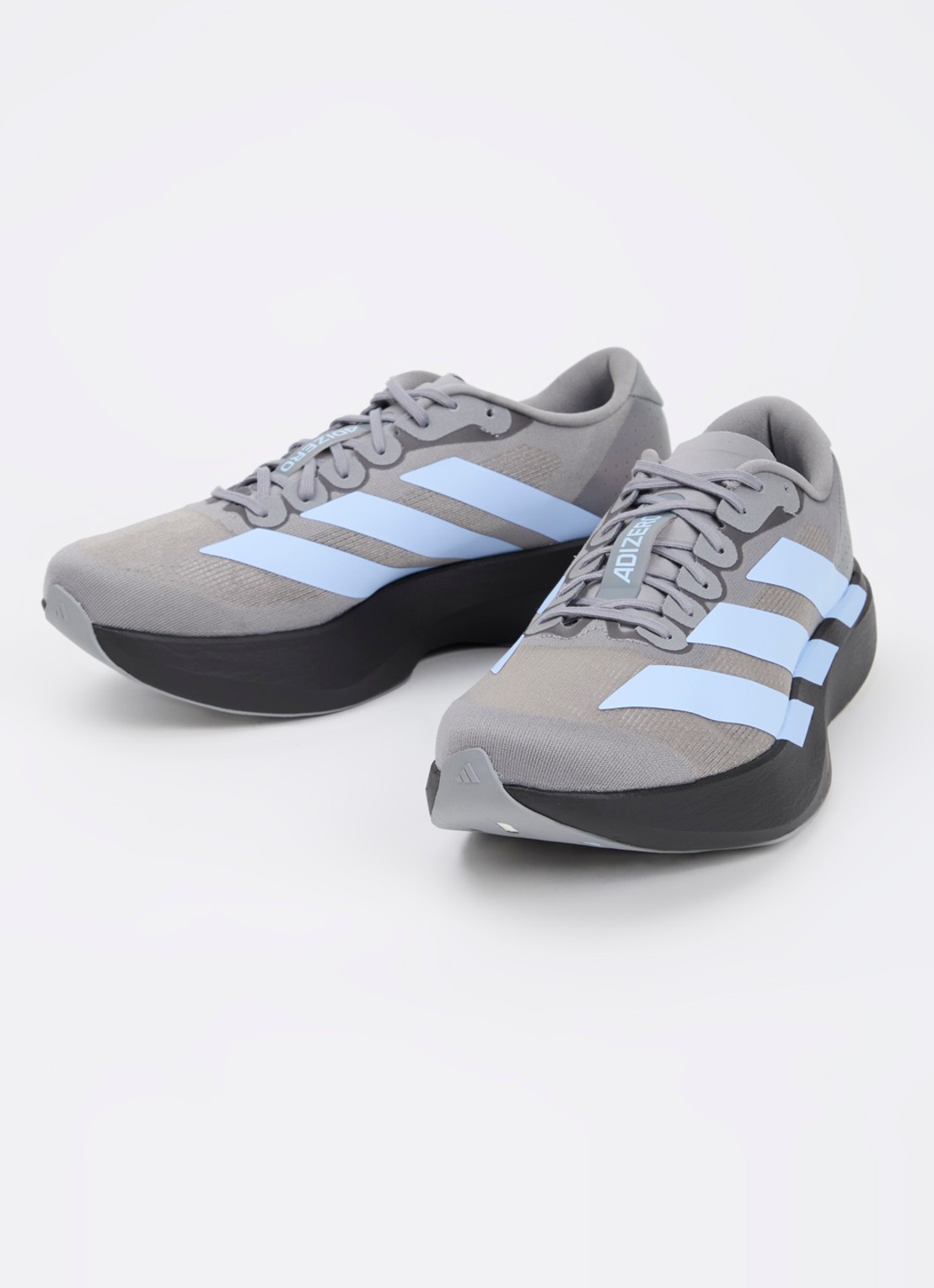 Adidas Adizero Evo SL M sneaker met gebreid bovenwerk - detail donkergrijs