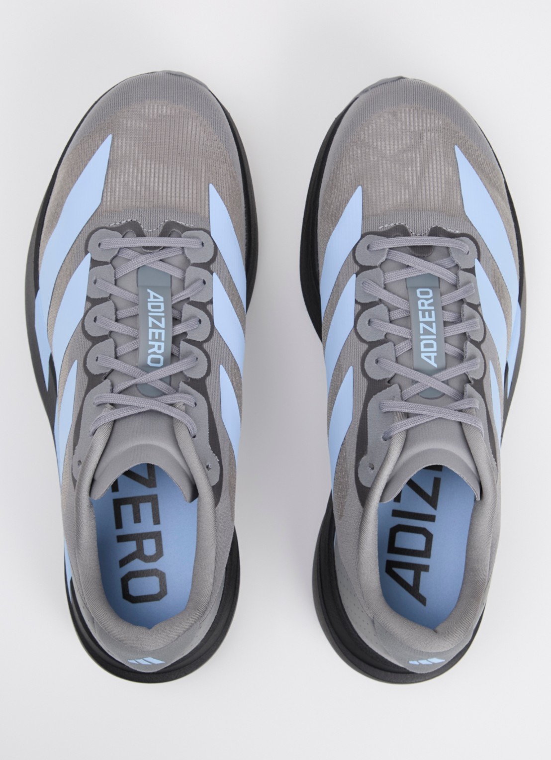 Adidas Adizero Evo SL M sneaker met gebreid bovenwerk - detail 2 donkergrijs