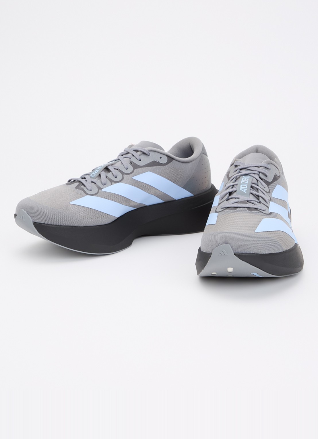Adidas Adizero Evo SL M sneaker met gebreid bovenwerk - detail 4 donkergrijs
