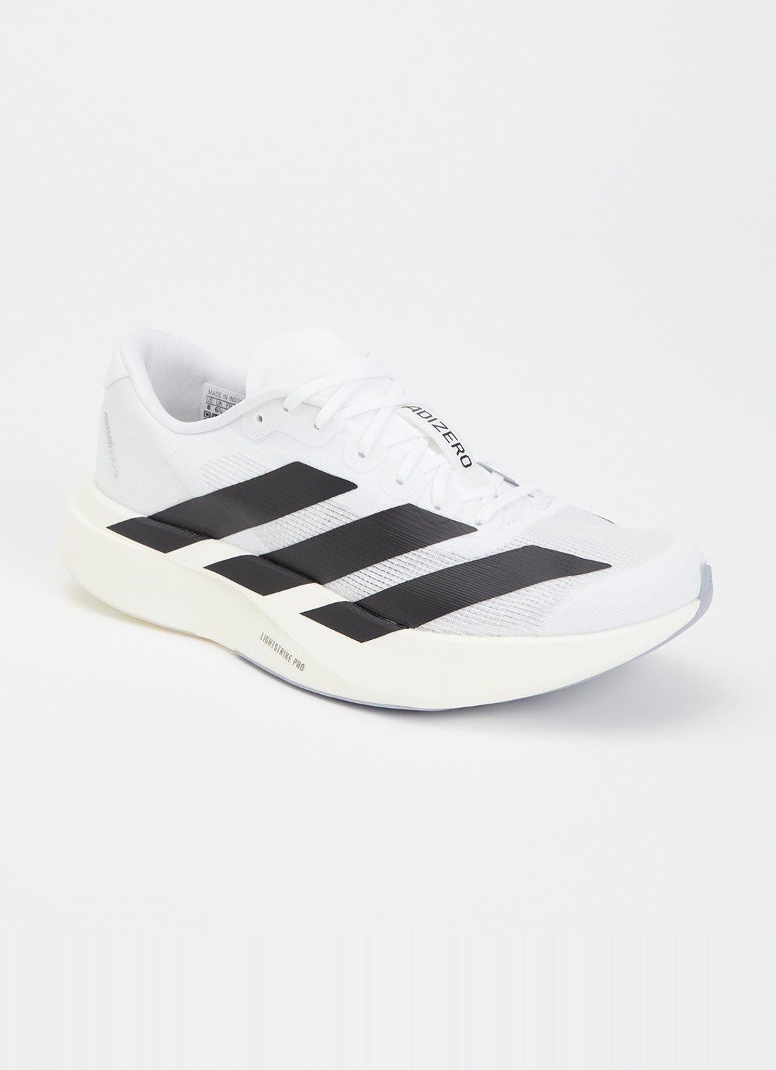 Adidas Adizero sneaker  van mesh - voorkant wit