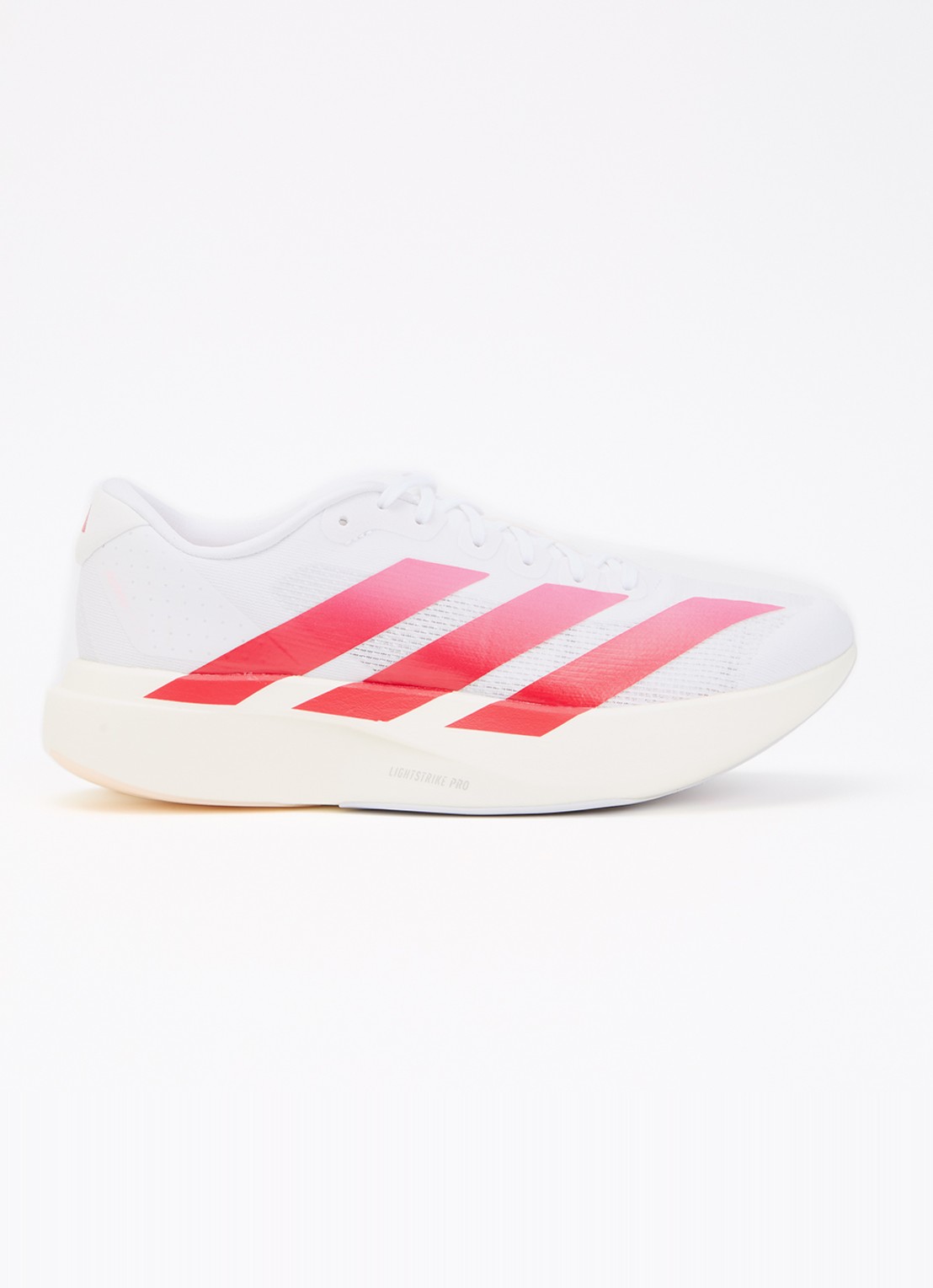 Adidas Adizero sneaker van mesh - voorkant wit