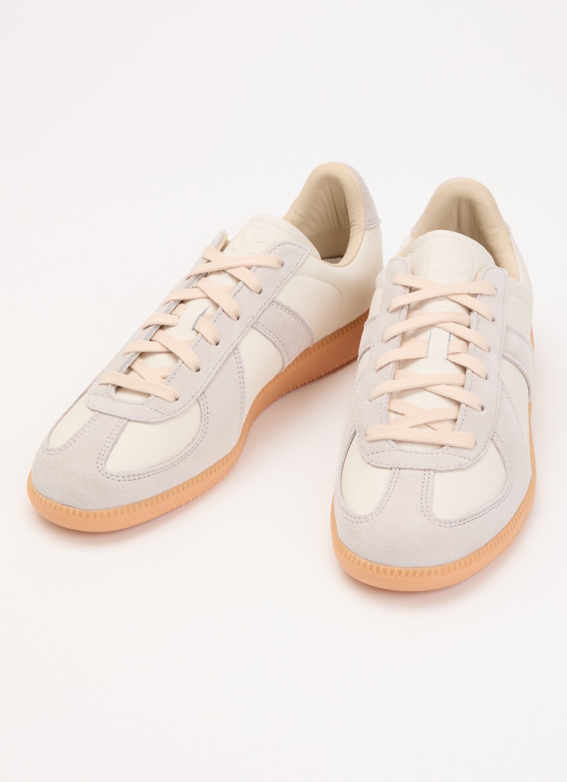 Adidas Army sneakers met suéde details - detail wit