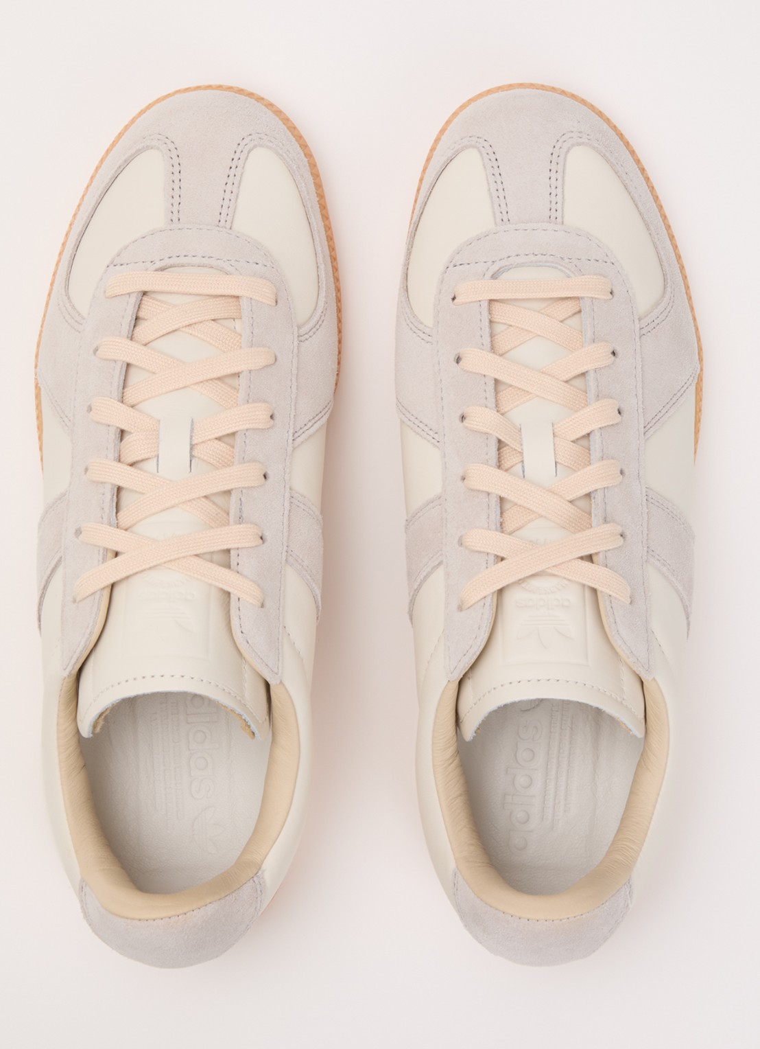 Adidas Army sneakers met suéde details - detail 2 wit