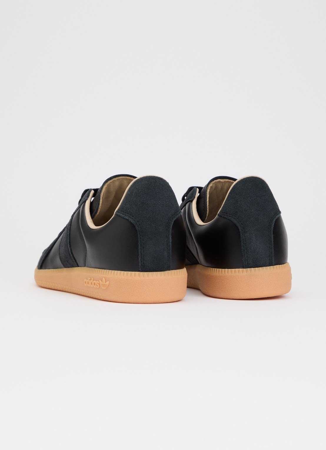 Adidas Army sneakers met suède details - achterkant 5 zwart