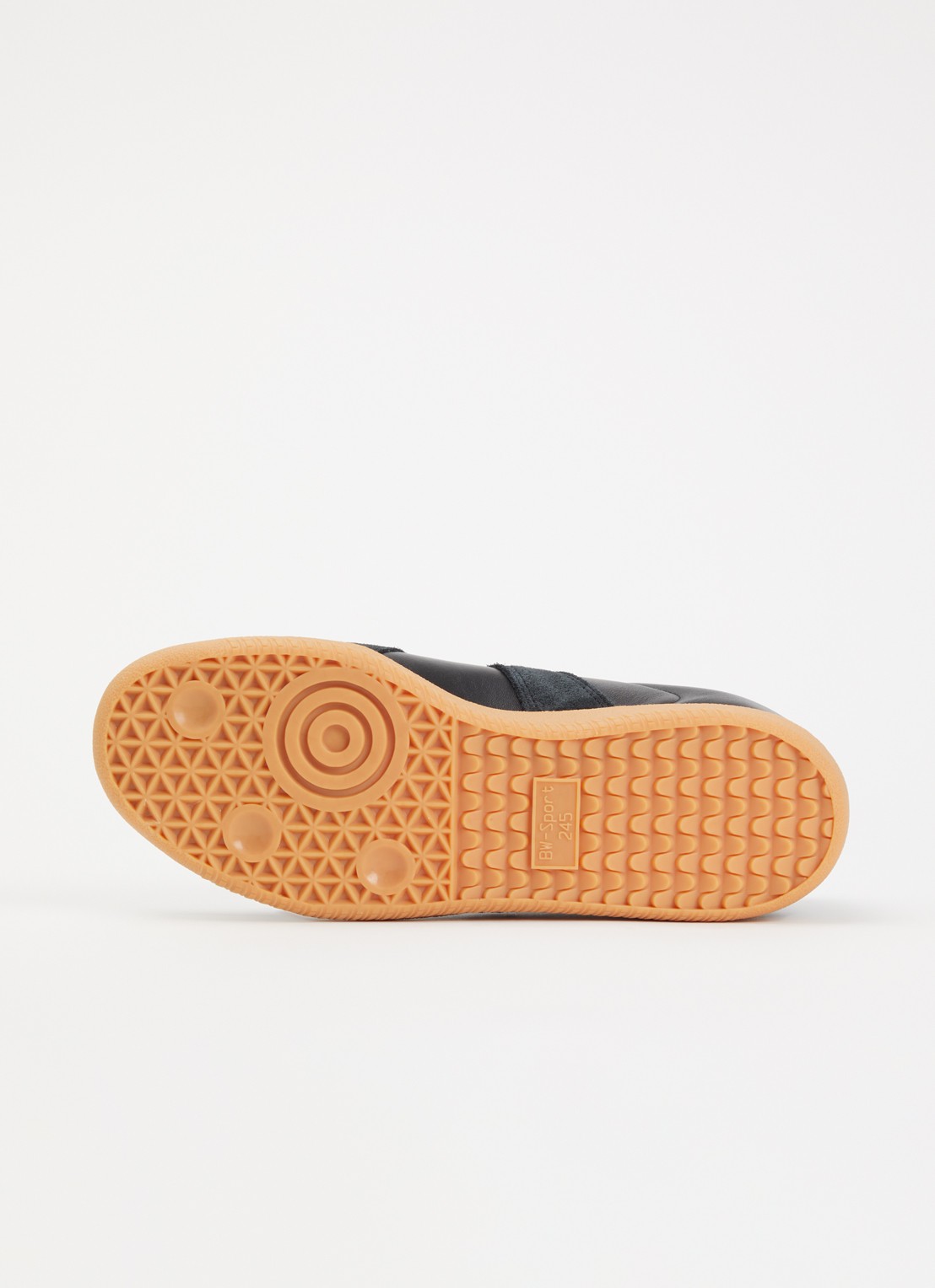 Adidas Army sneakers van leer met suède details - detail 3 zwart