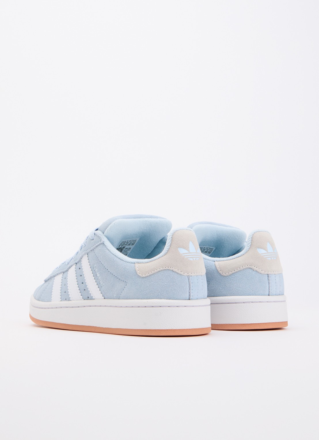 Adidas Campus 00s sneaker van suède - achterkant 3 lichtblauw