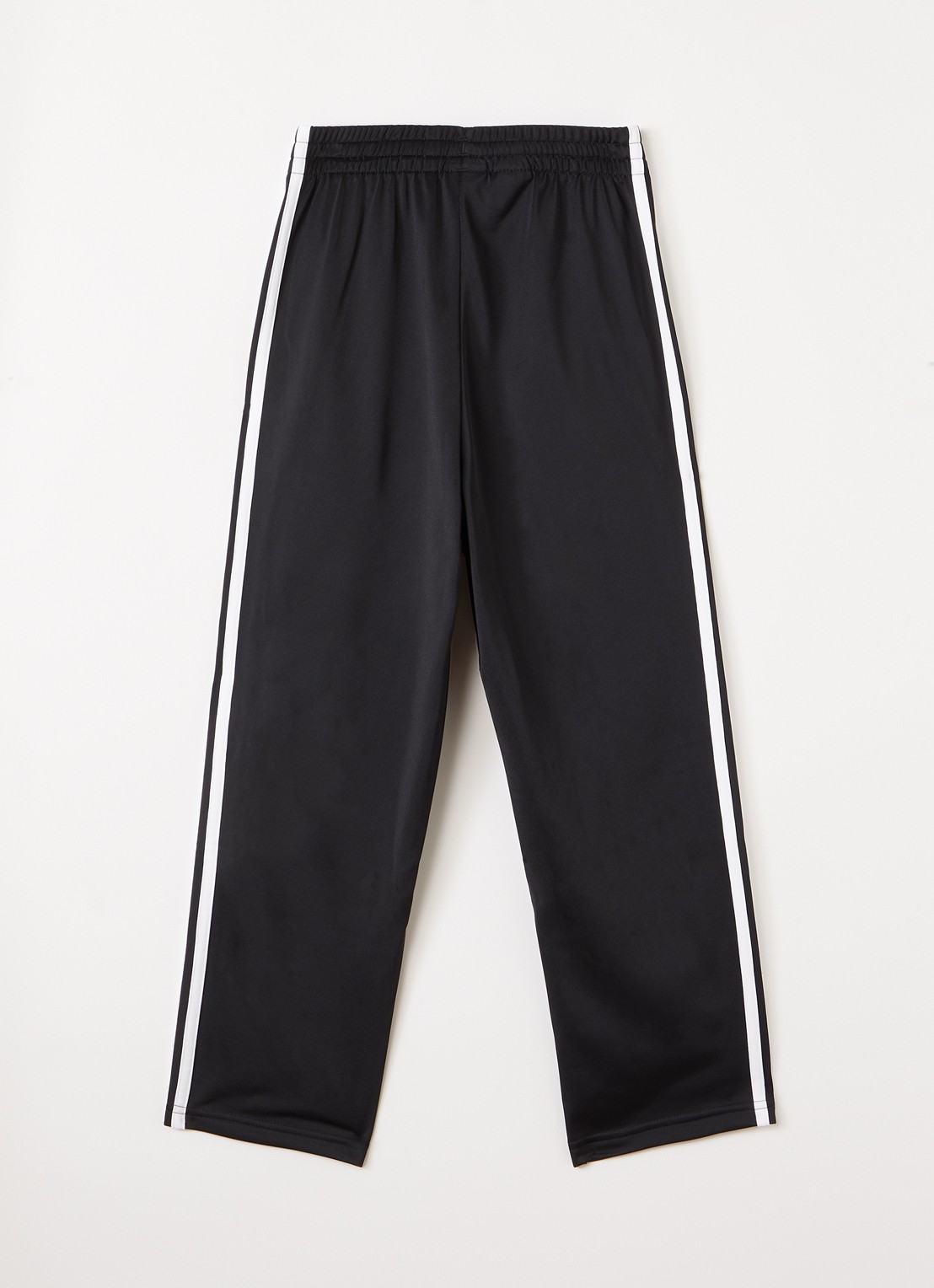 Adidas Firebird straight fit trackpants met logo - voorkant 3 zwart