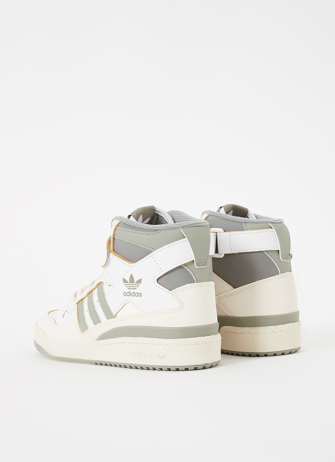 Adidas Forum 84 Hi sneaker van leer  - detail 2 ivoor