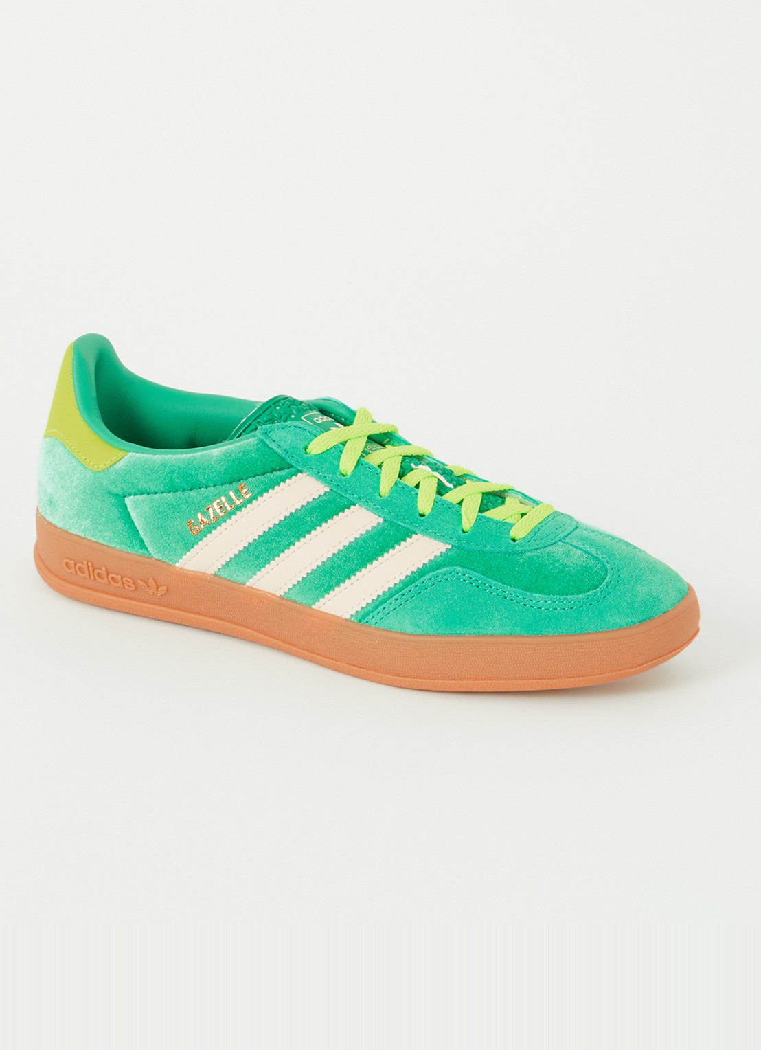 adidas gazelle silver green womens Adidas Gazelle Indoor Groen