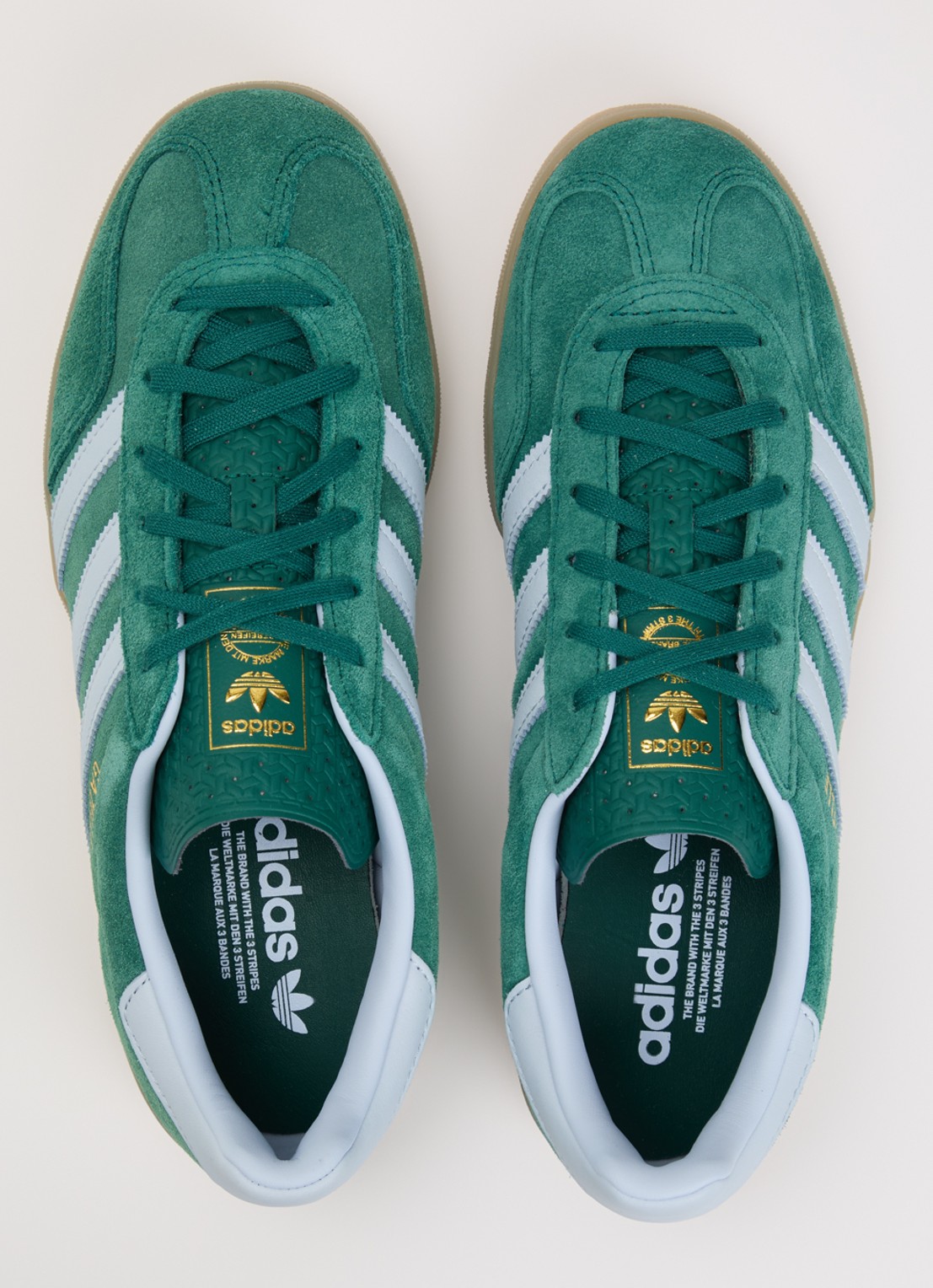 Adidas Gazelle Indoor sneaker van suède  - detail 4 groen