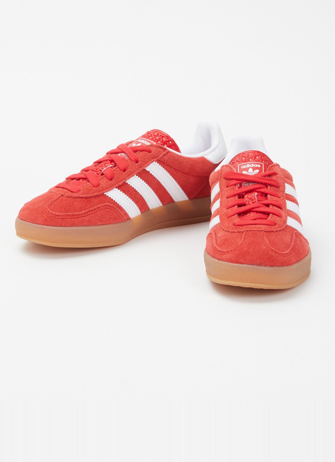 Adidas Gazelle Indoor sneaker van suède  - detail 3 rood