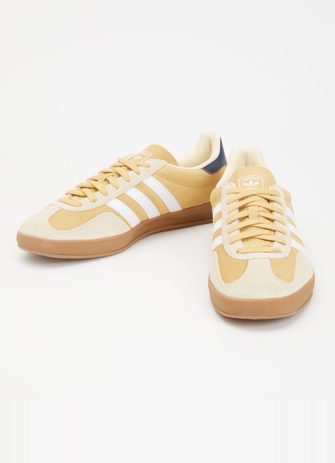 Adidas Gazelle Indoor sneaker van suède - detail 3 geel