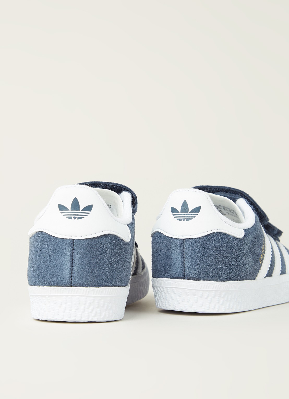 Adidas Gazelle sneaker van suède - detail donkerblauw