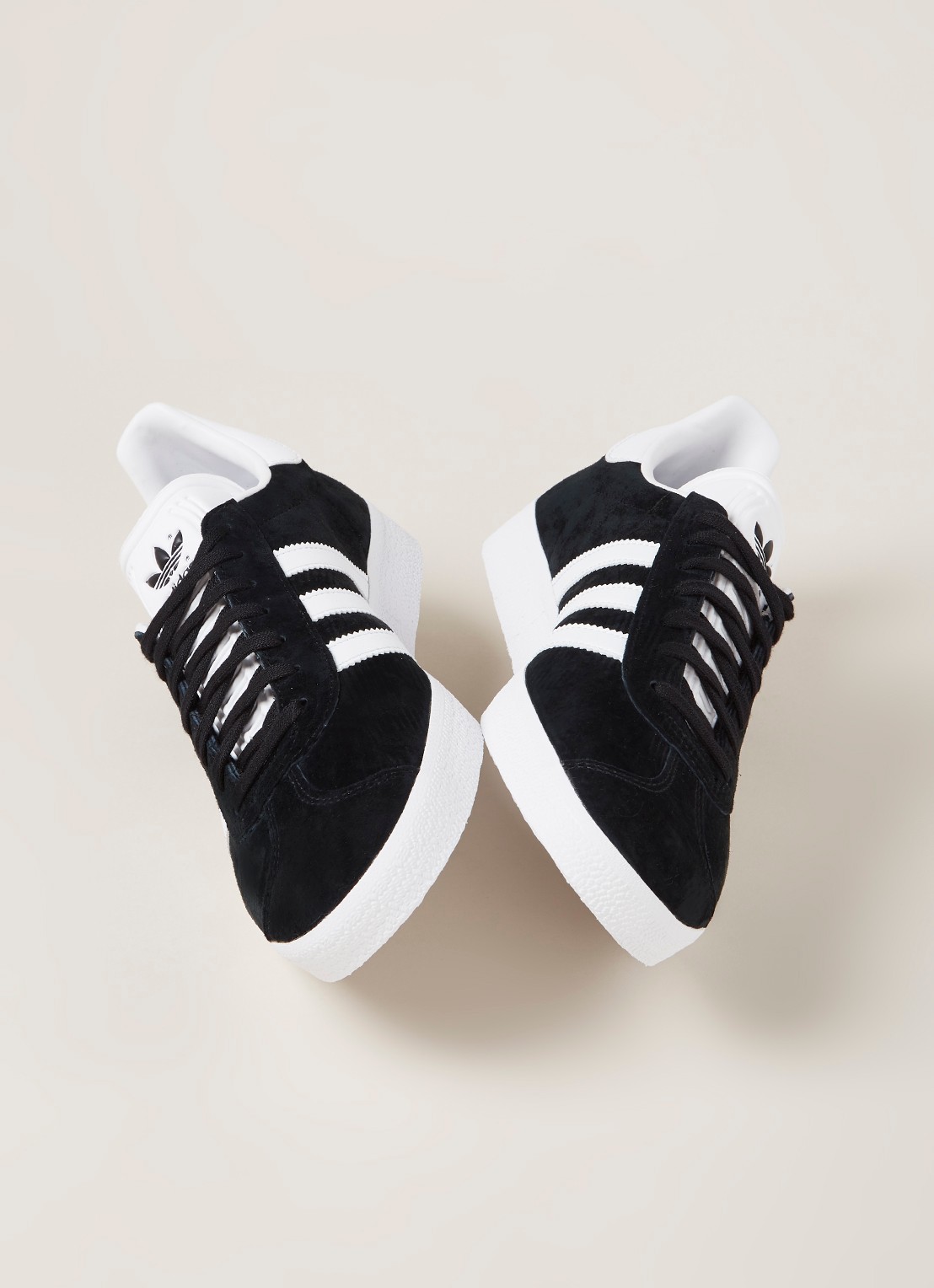 Adidas Gazelle sneaker van suède - detail 4 zwart