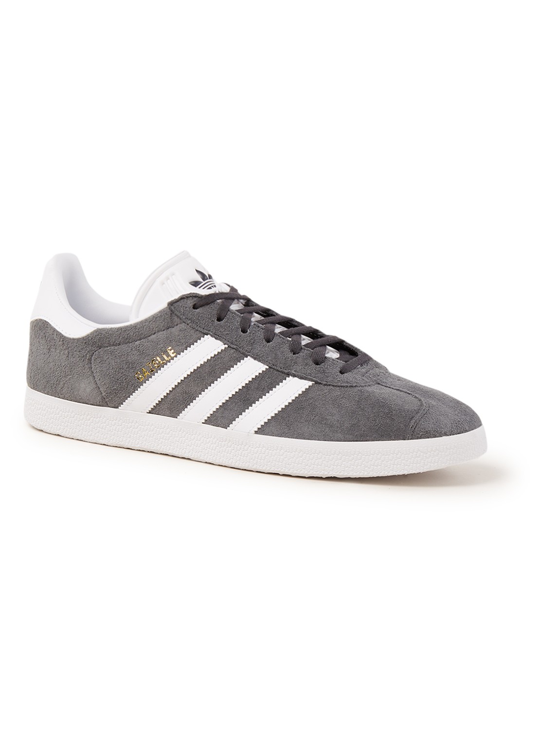 Adidas Gazelle sneaker van suède - voorkant 4 grijs