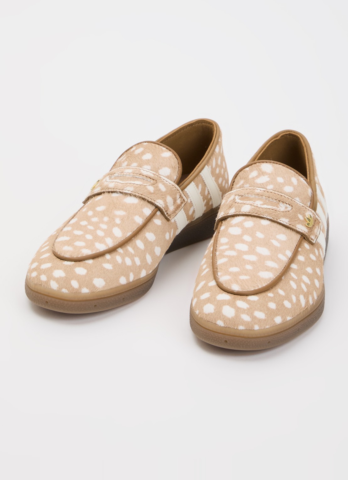 Adidas Handball Spezial loafer met dierenprint - detail 2 camel