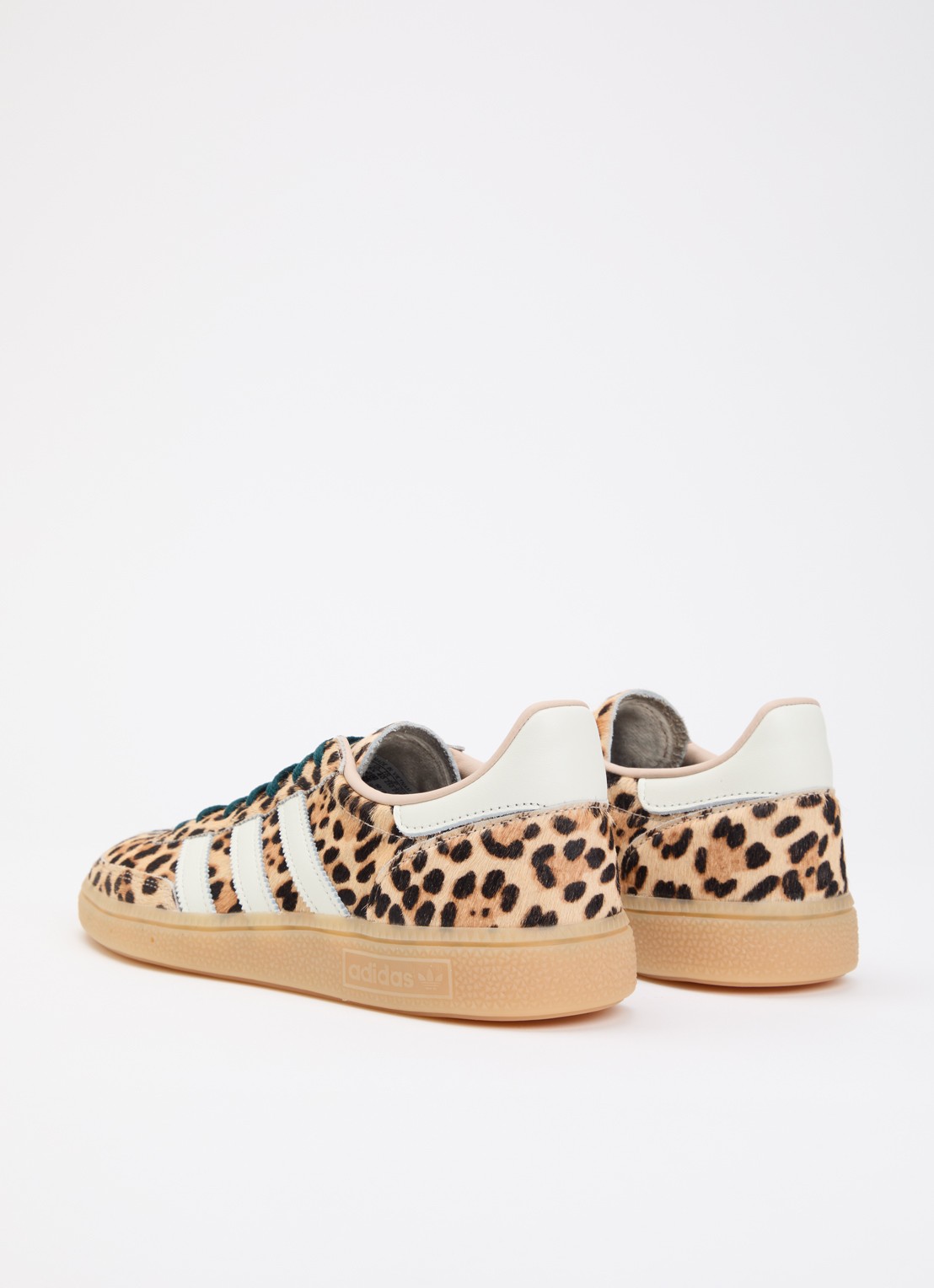 Adidas Handball Spezial sneaker met panterprint - achterkant 5 camel