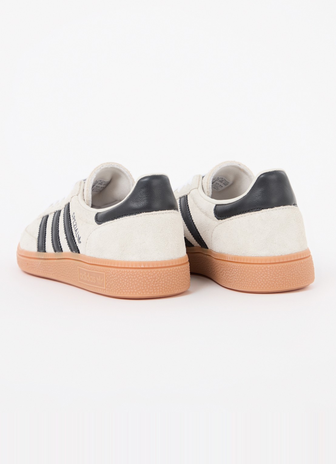 Adidas Handball Spezial sneaker van suède - achterkant 2 zwart
