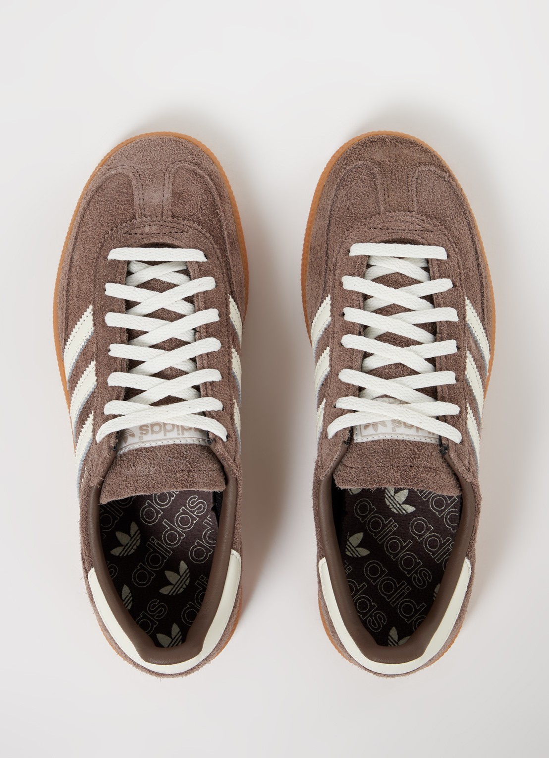 Adidas Handball Spezial sneaker van suède - detail 4 taupe