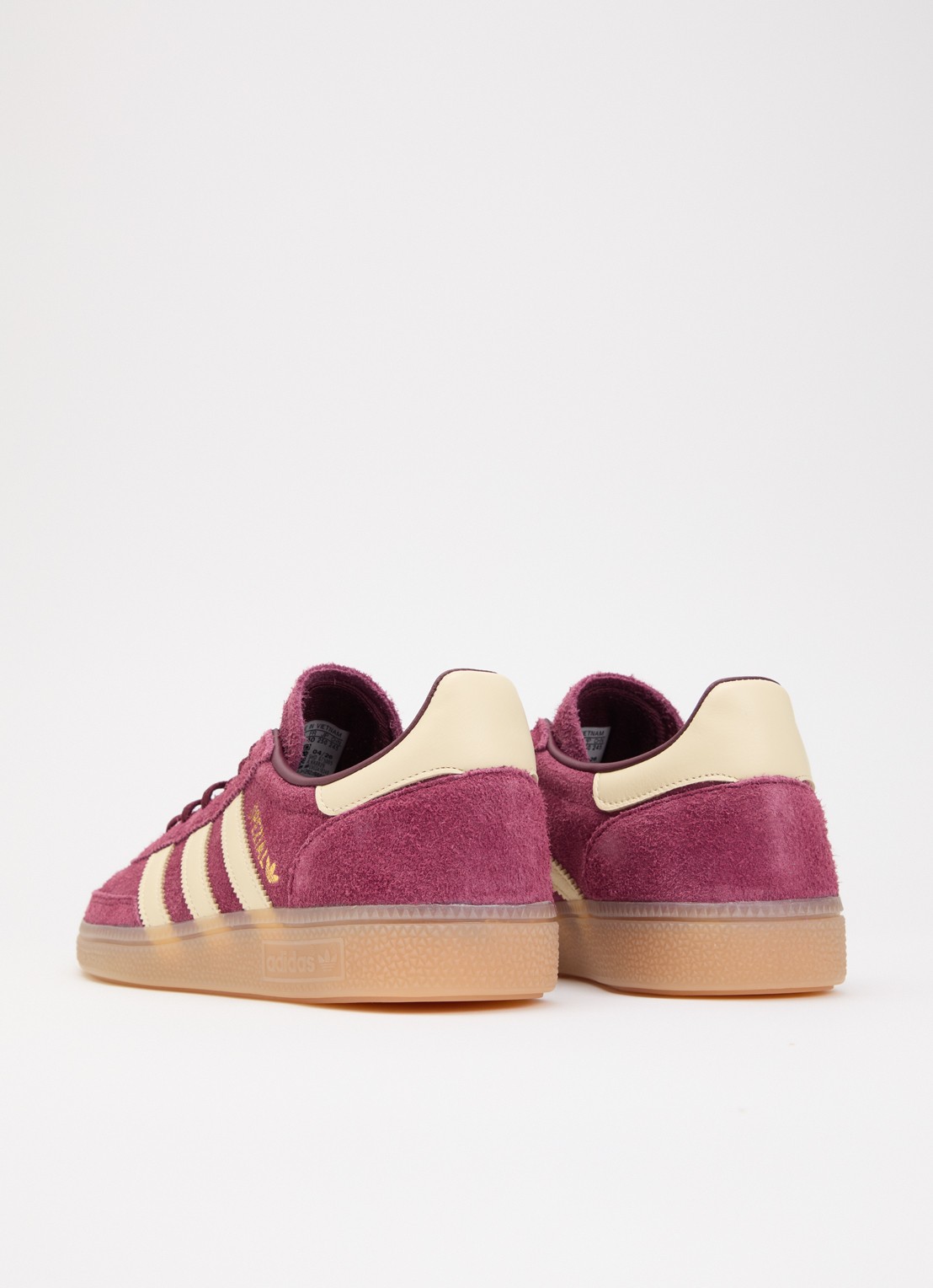 Adidas Handball Spezial sneaker van suède - achterkant 5 vanillegeel