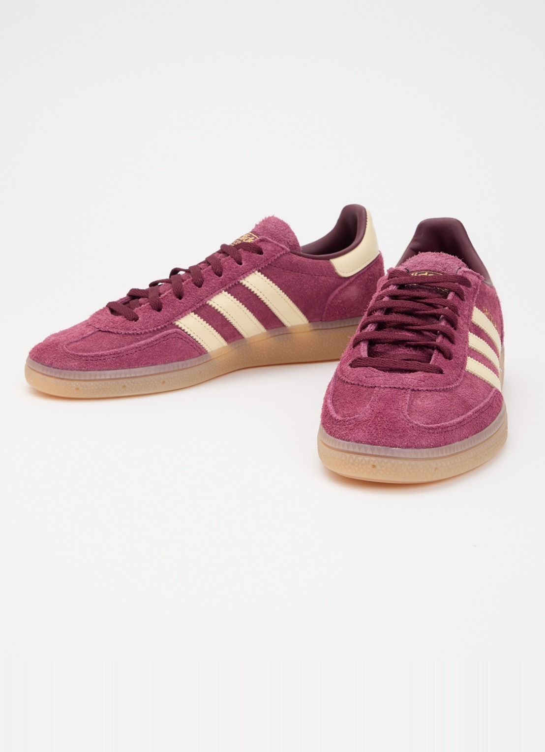 Adidas Handball Spezial sneaker van suède - detail vanillegeel