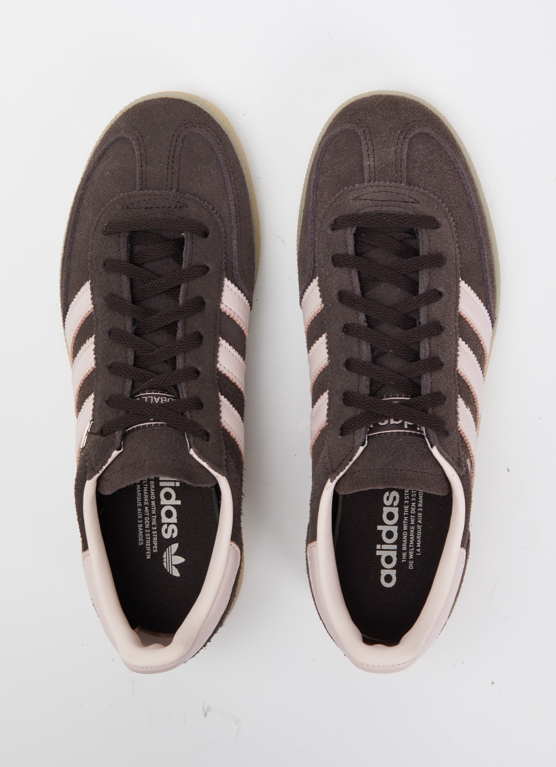 Adidas Handball Spezial sneaker van suéde  - detail 2 donkerbruin