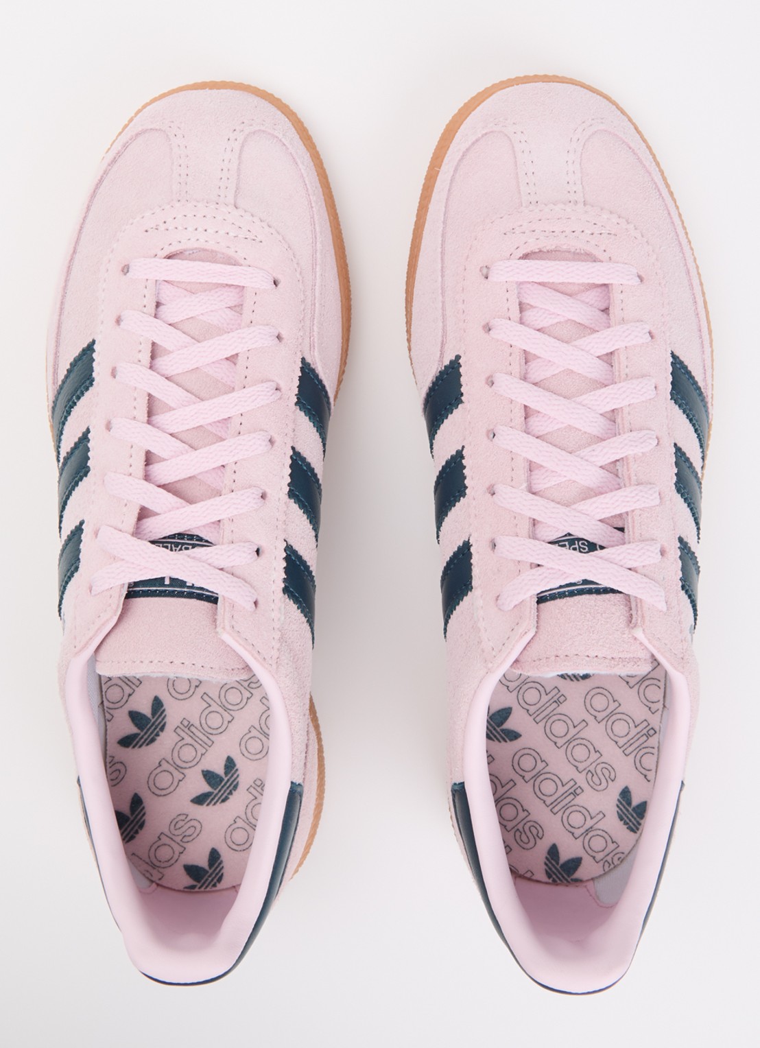 Adidas Handball Spezial sneaker van suède - detail 3 lichtroze