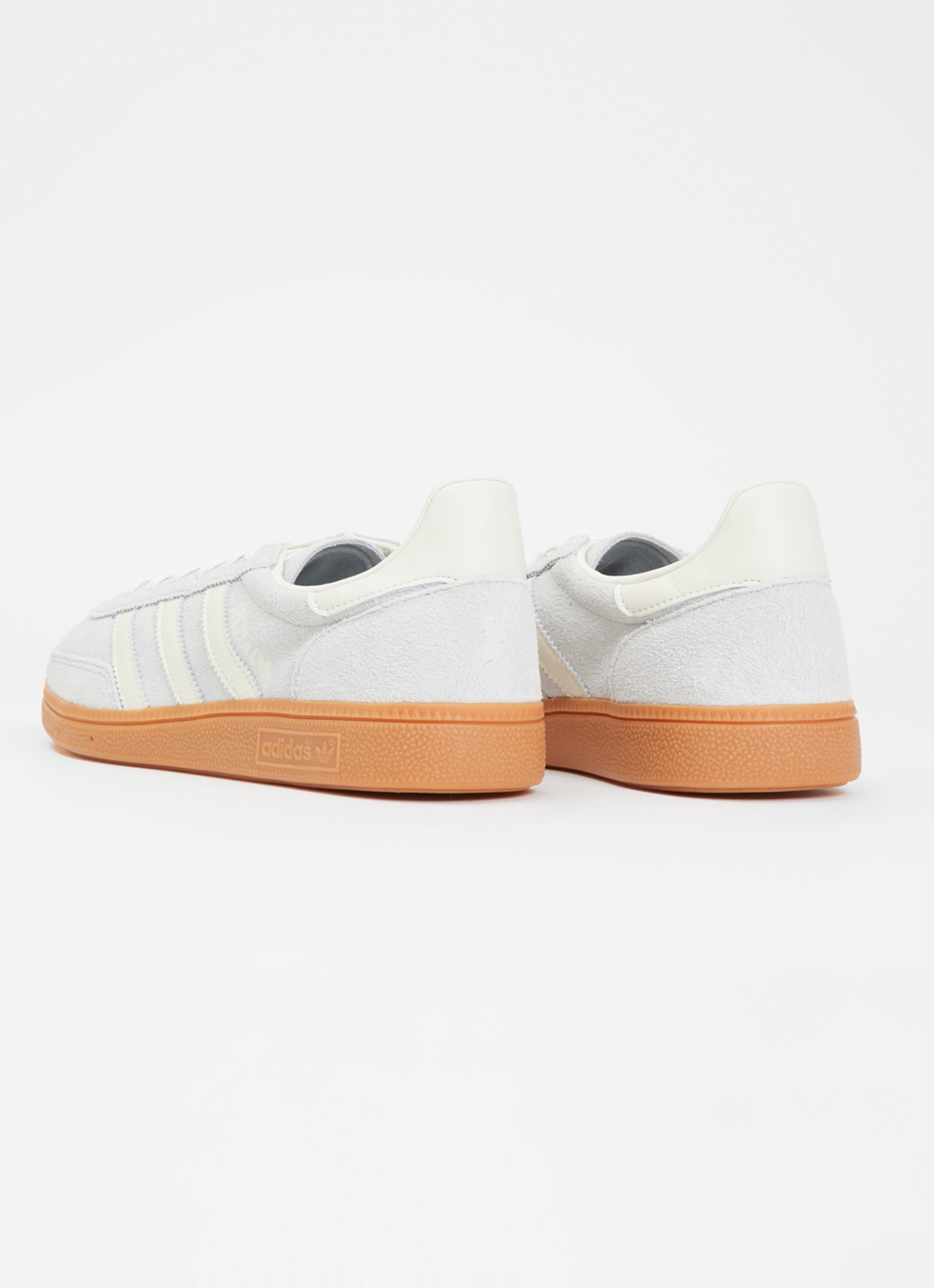 Adidas Handball Spezial sneaker van suède - achterkant lichtblauw