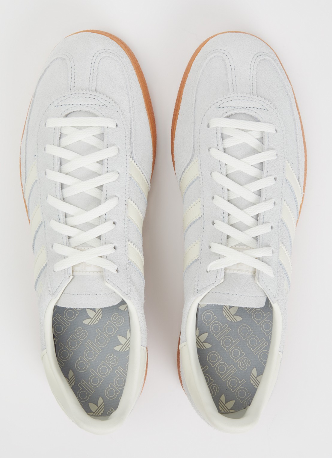 Adidas Handball Spezial sneaker van suède - detail 3 lichtblauw