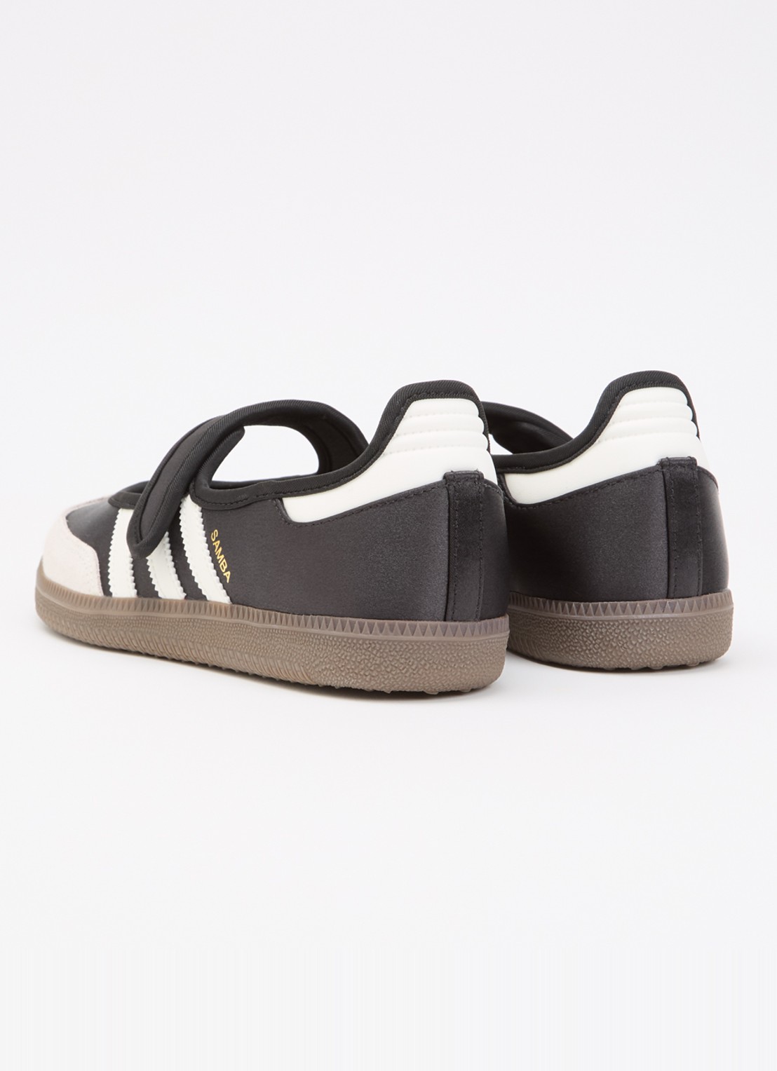 Adidas Samba Jane ballerina met details van suède - achterkant 5 zwart
