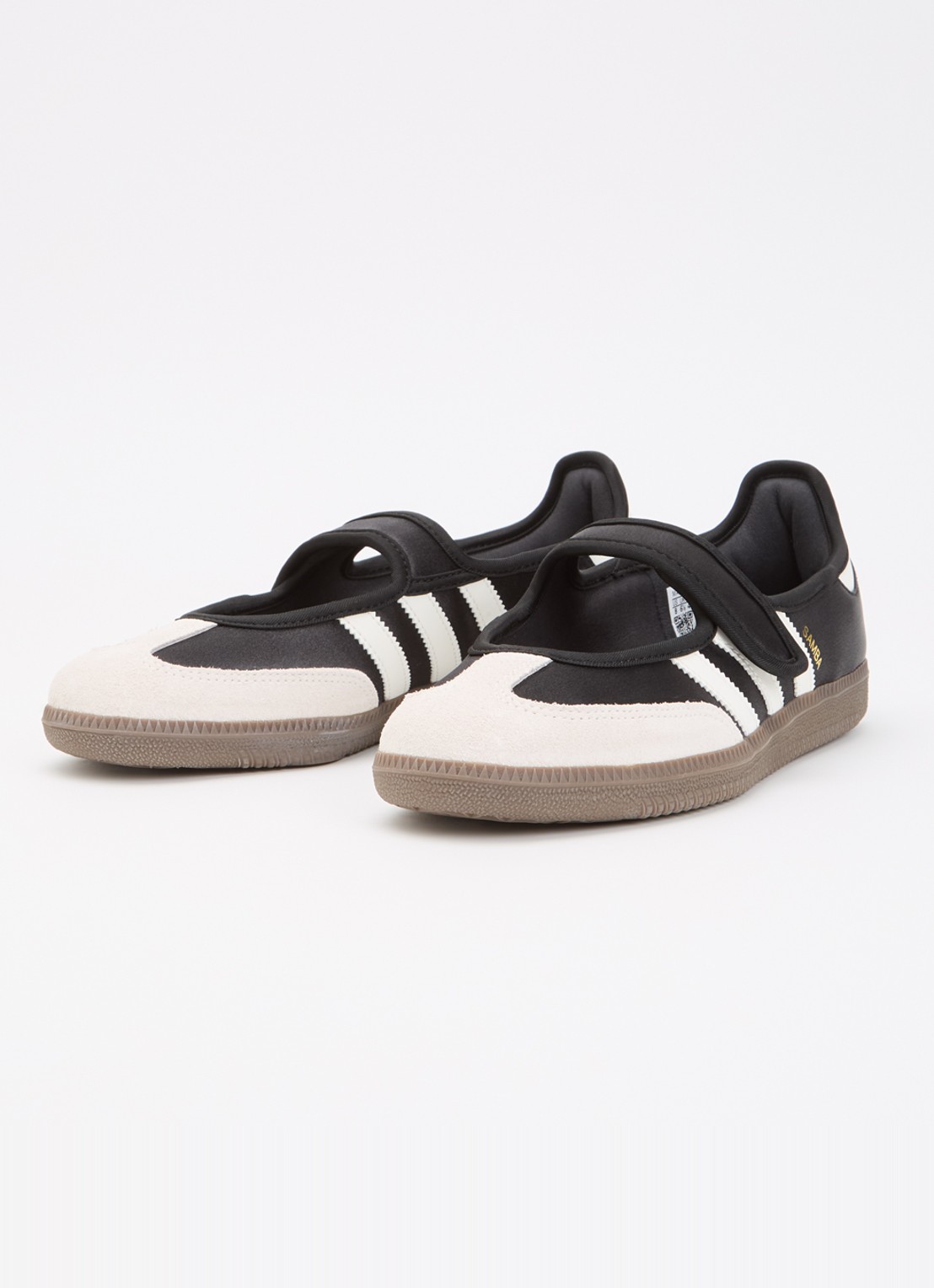 Adidas Samba Jane ballerina met details van suède - detail zwart