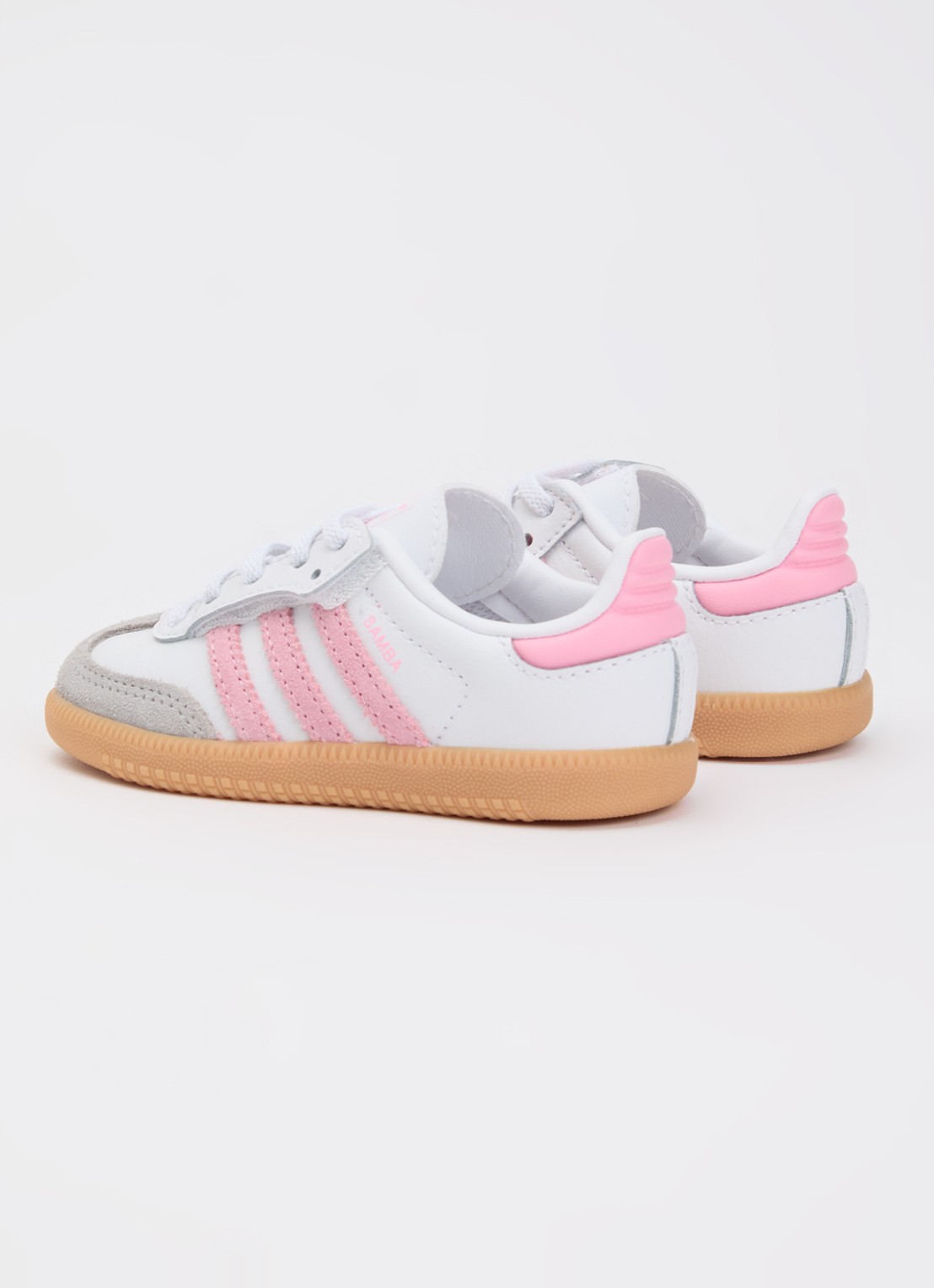 Adidas Samba OG sneaker met logo - achterkant 3 wit