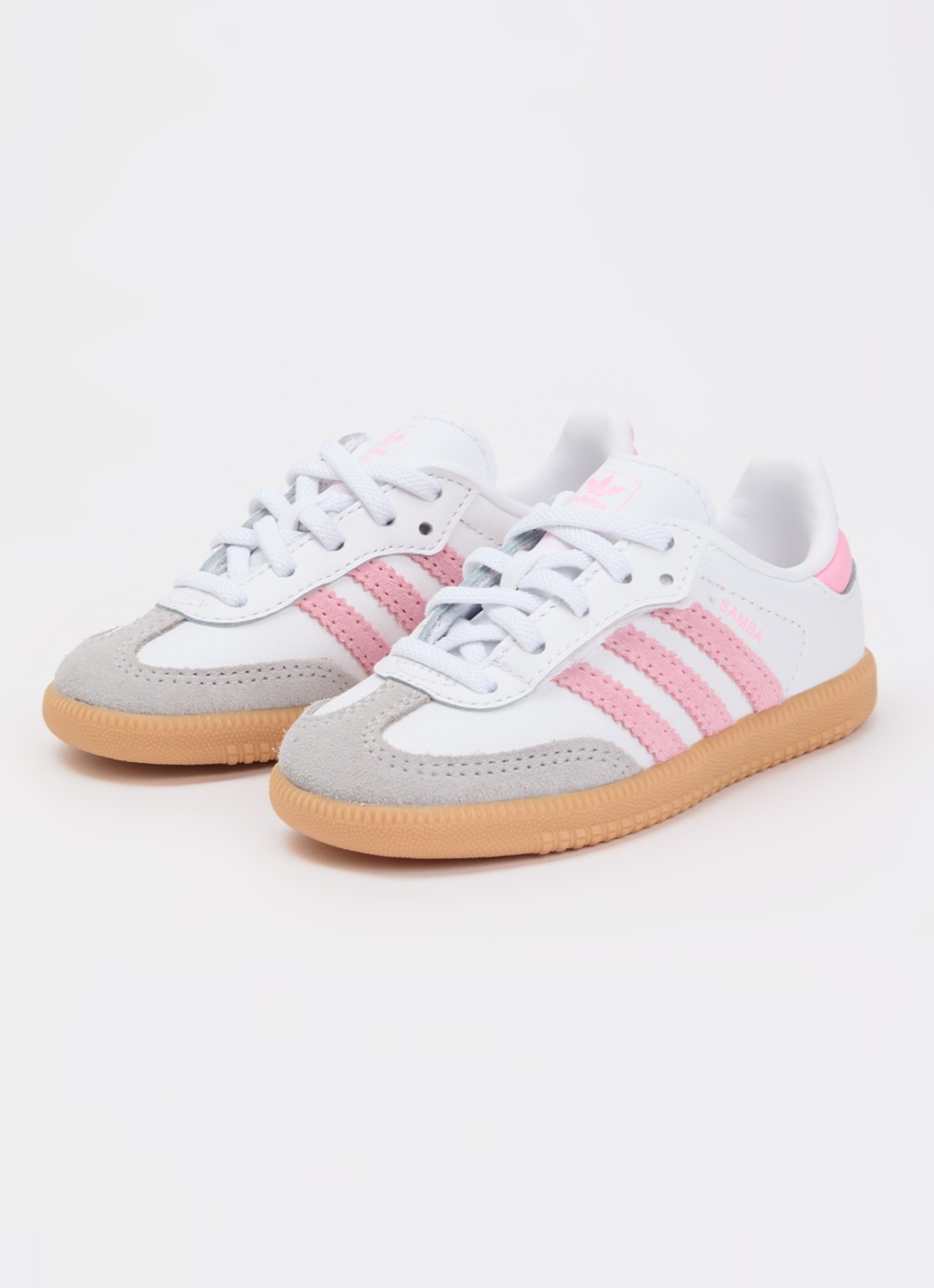 Adidas Samba OG sneaker met logo - voorkant 2 wit