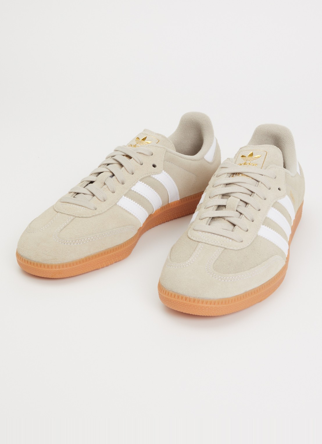 Adidas Samba OG sneaker met logo - detail 2 khaki