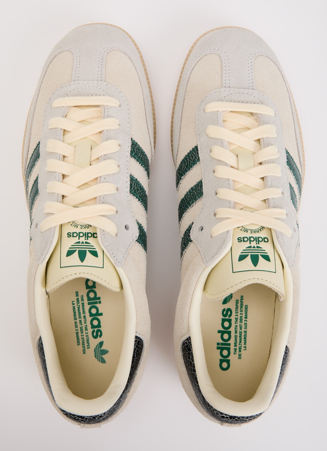 Adidas Samba OG sneaker met logo - detail 2 gebroken wit