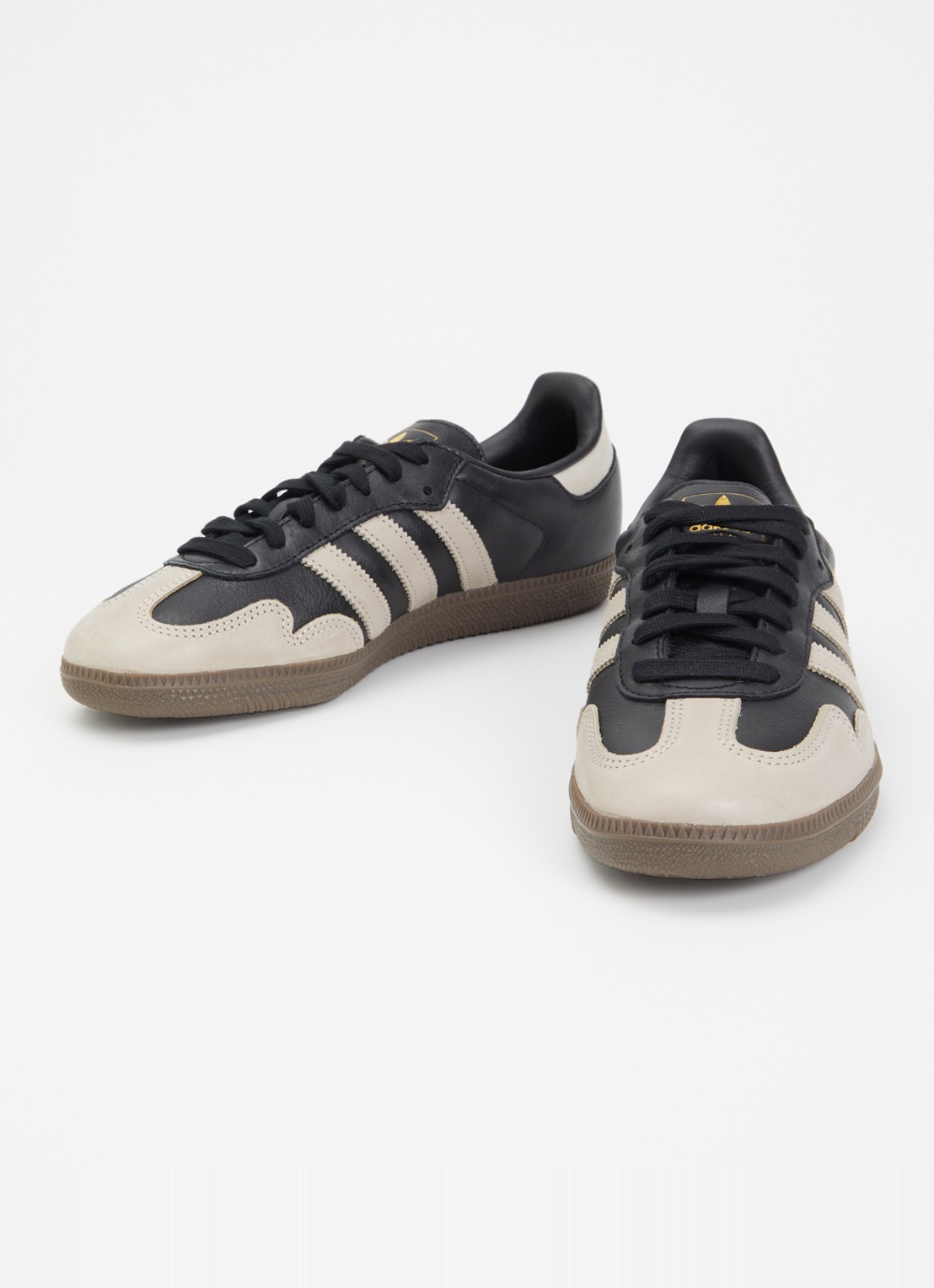 Adidas Samba OG sneaker van leer - detail 2 zwart