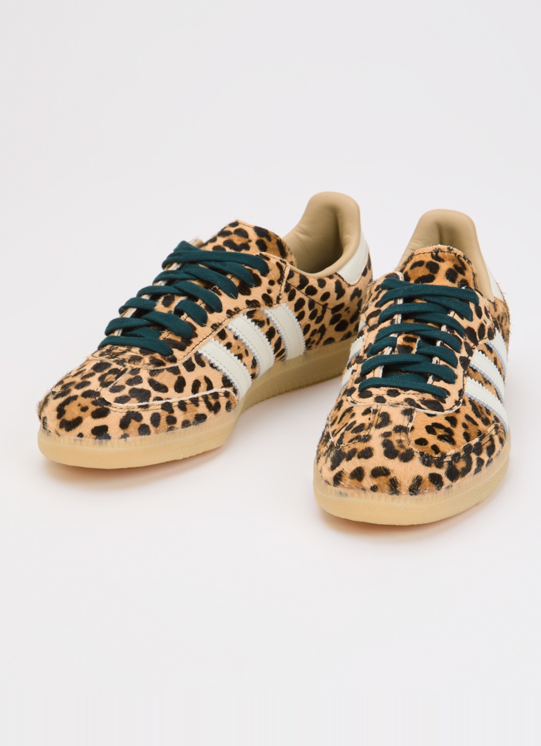 Adidas Samba OG sneaker van suède met leren details  - detail 3 bruin