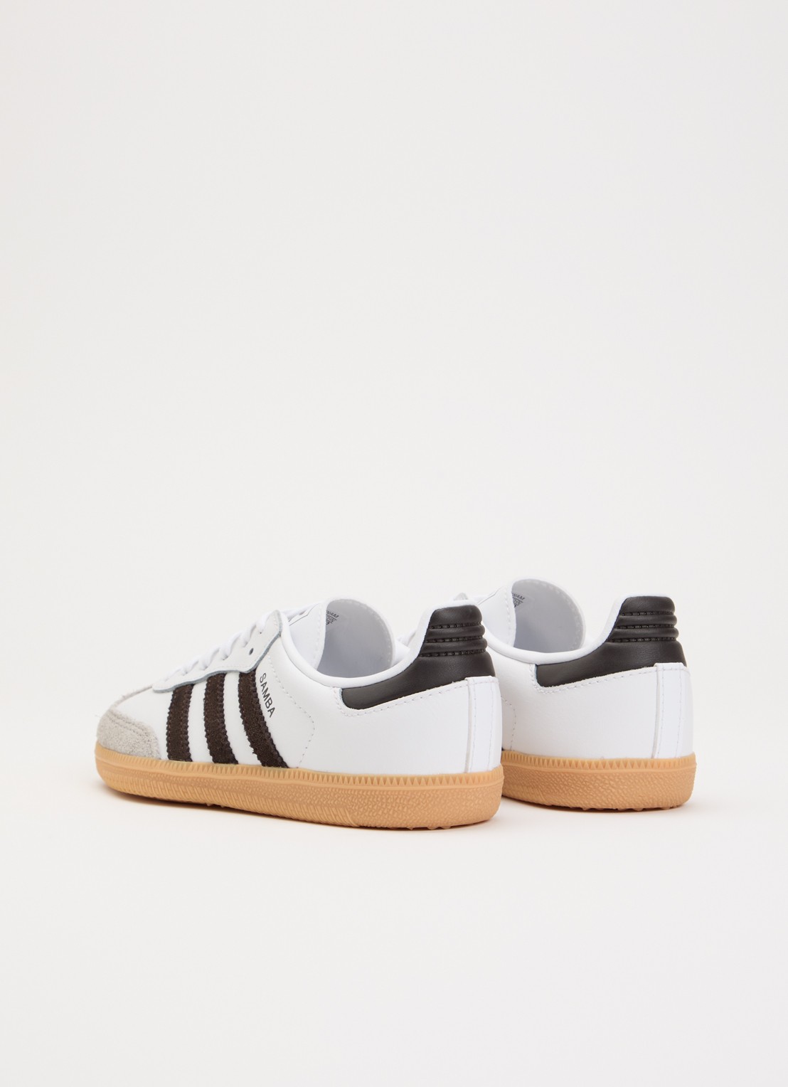 Adidas Samba sneaker van leer - achterkant 4 wit