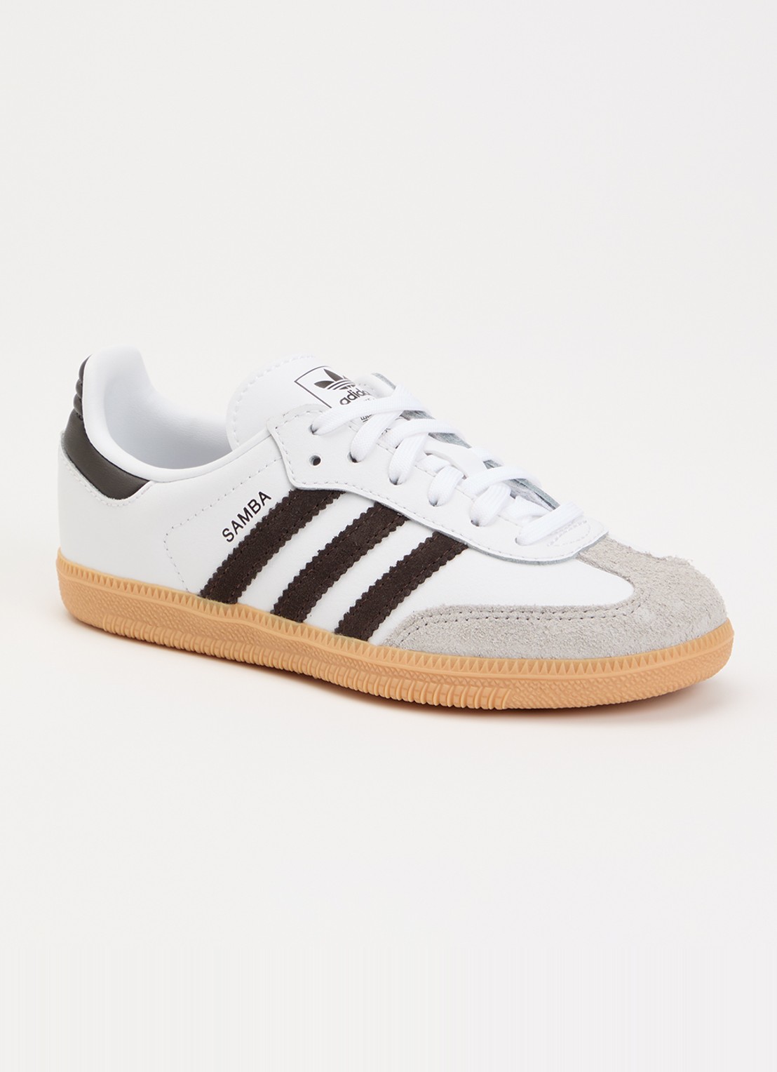 Adidas Samba sneaker van leer - voorkant 2 wit