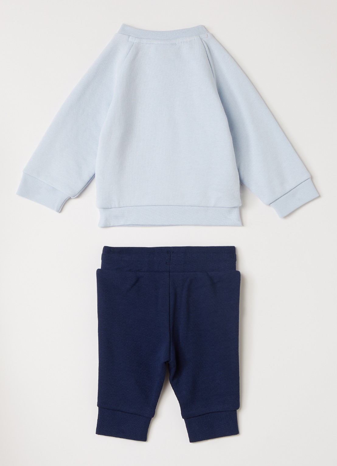 Adidas Set van sweater met joggingbroek 2-delig - voorkant 2 blauw